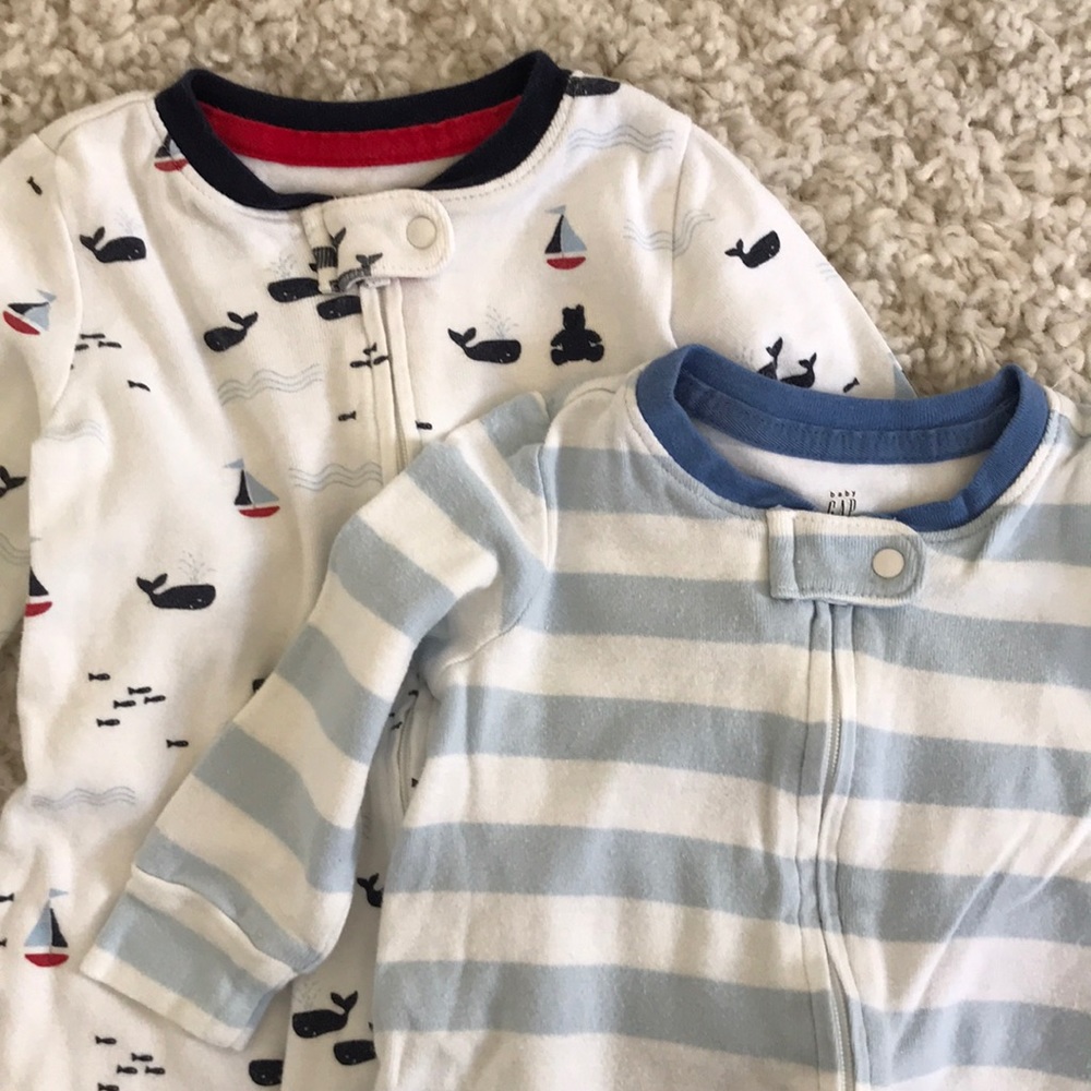 Cotton Footie Pajamas